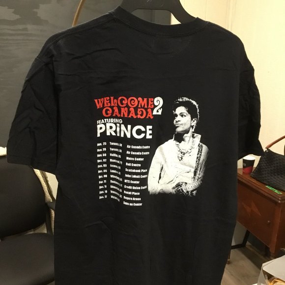 Prince Welcome to Canada 2 Tee - Picture 2 of 2